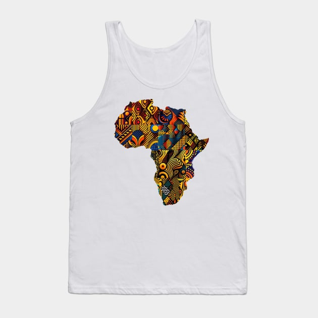 african savanna africa pattern Tank Top by Micapox